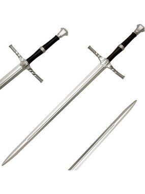 41-Inch Medieval Foam Long Sword for Cosplay, LARP, Halloween Costume Accessory